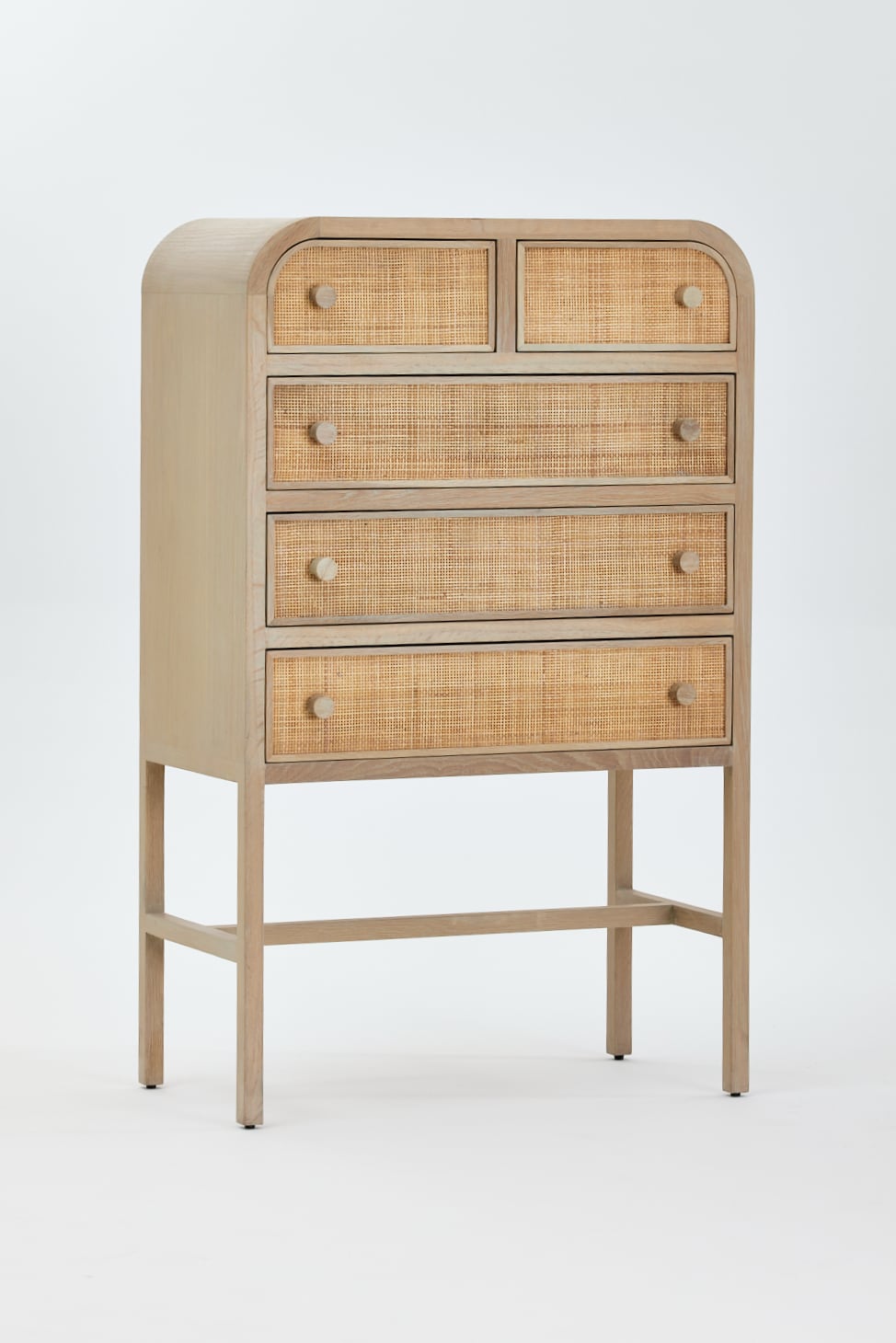 Curvam Chest of Drawers - Dresser | natage